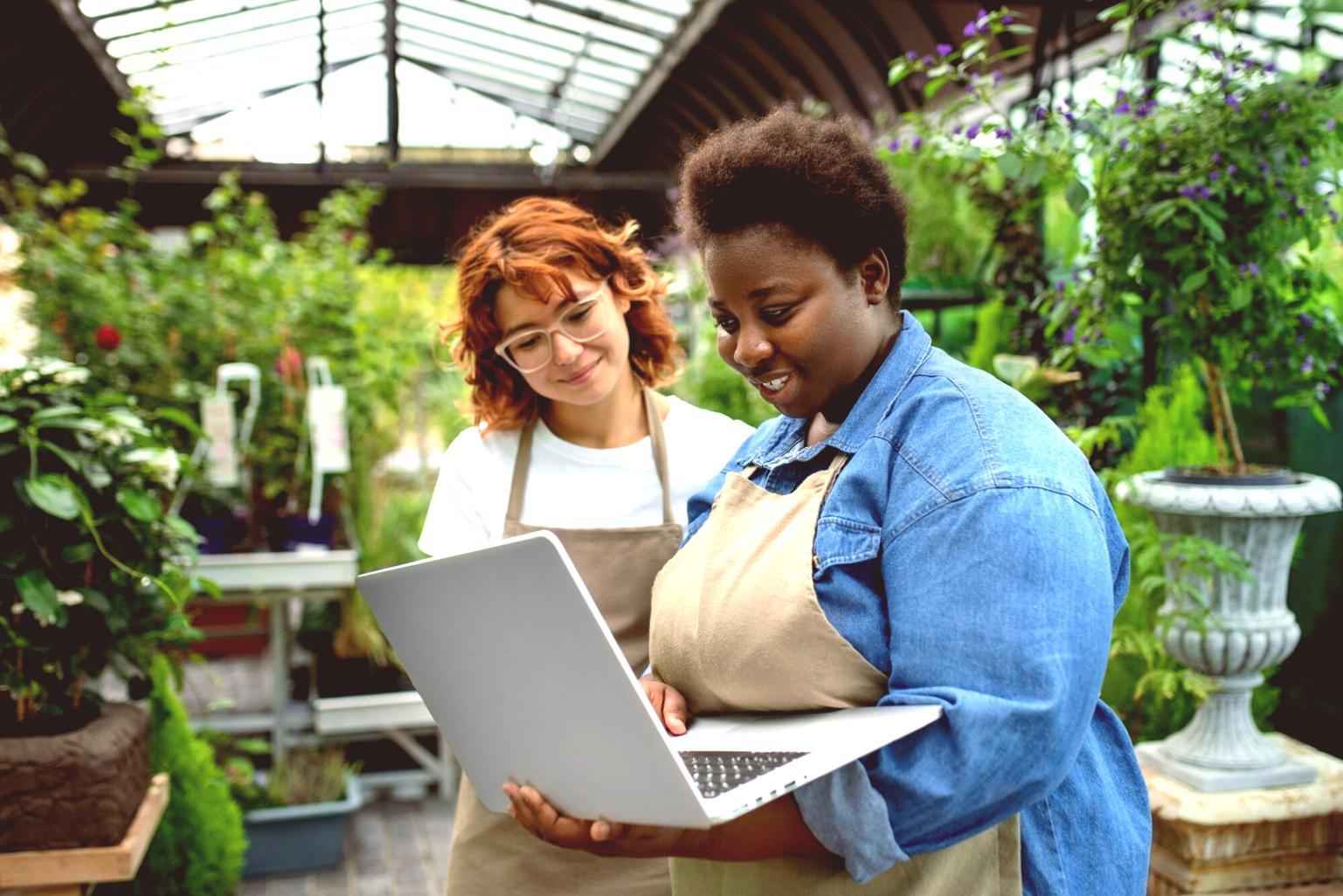 Business professional reviewing cash flow charts and financial documents